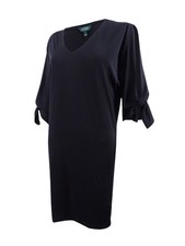 Lauren Ralph Lauren Women's Tie-Sleeve Dress