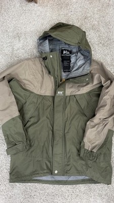 Helly Hansen Tech Protection Men Rain Windbreaker Waterproof Jacket Mens S