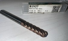 HELICAL Ball End Mill 1/4 HEV-M-60250 BN 81927 6FL New