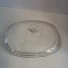 PYREX Corning Ware Glass Oval Replacement Lid DC 1 1/2 C Clear DC 1.5 C