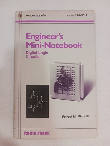 Radio Shack Archer Inżynier Mini-Notebook Forrest Mims Cyfrowe obwody logiczne - Zdjęcie 18 z 19