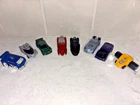 2004 Hot Wheels Light-Up Cars Complete Collectible Happy Meal Toy Set