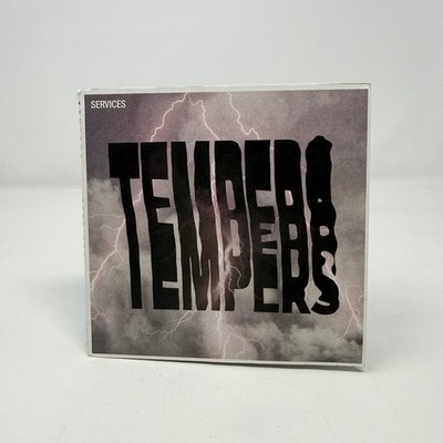 Tempers   Services (CD, 2020) Dais Records - Electronic Darkwave - Little Wear