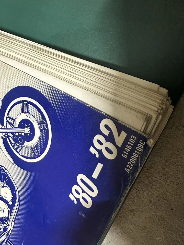 Руководство по ремонту сервисной мастерской Honda 1980 - 1982 CB900C CB900F 900 900F 6146103 - Изображение 2 из 3