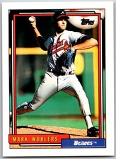 ⚾ 1992 Topps #703 Mark Wohlers Atlanta Braves