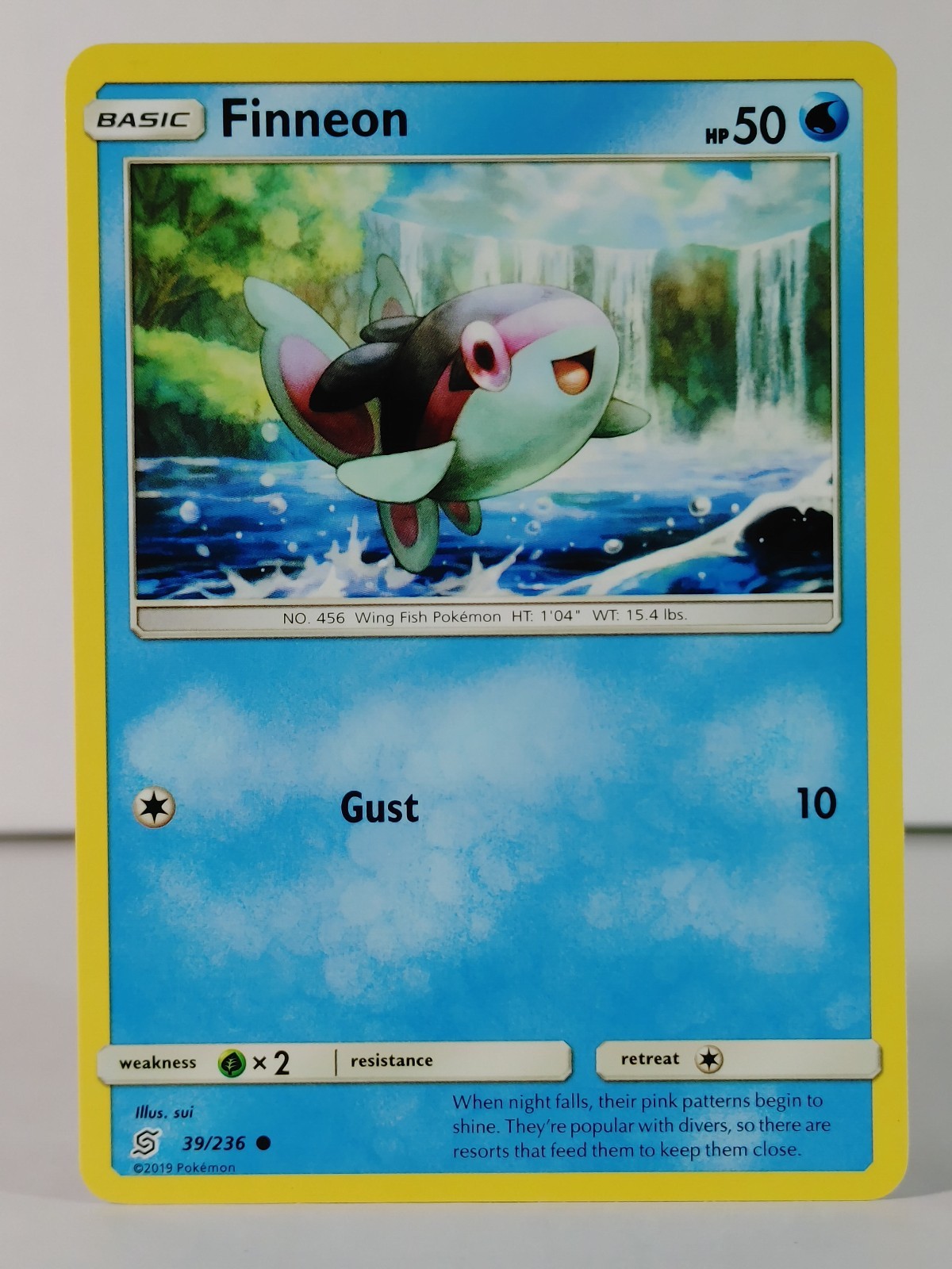 Finneon - SM Unified Minds - POKEMON - 39/236 - singles