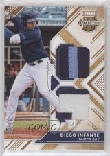 2018 Panini Elite Extra Edition Dual Materials Gold 24/99 Diego Infante 0k0