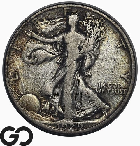 Photo of a 1929-D Walking Liberty Half Dollar from an eBay listing that sold on Jul 15, 2026