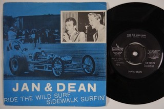 JAN & DEAN Ride The Wild Surf SWEDEN 45 Sidewalk Surfin surf swedish BEACH BOYS