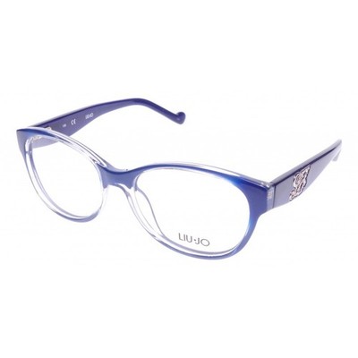 LIU°JO Brille Herren Damen  Blau Cat Eye LJ2602R Kunststoff