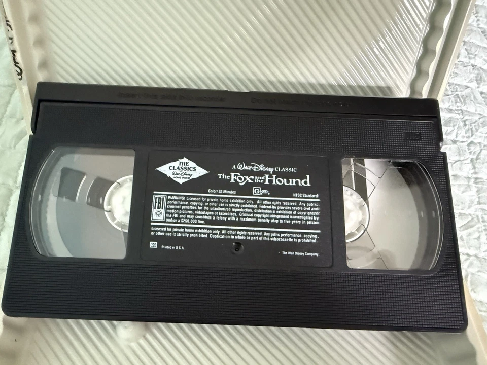 Disney Black Diamond Classic The Fox and the Hound (VHS 1994) - Image 4 of 4