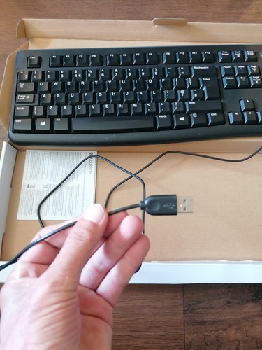 Logitech Keyboard. Brand New Never Used. USB Input. K120 - Picture 4 of 4