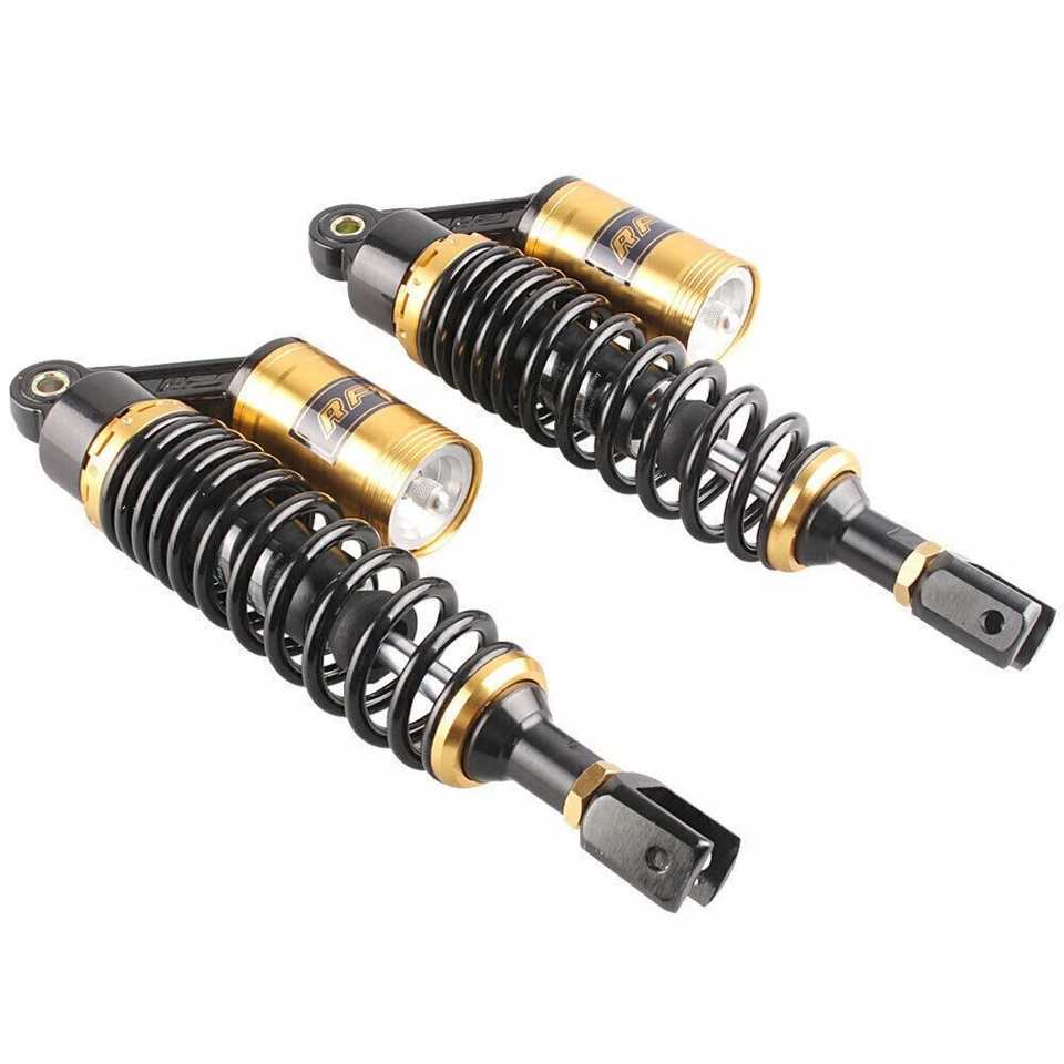 12.5"320mm Motorcycle Rear Adjustable Air Shock Absorber For Scooters Moped Quad Foto 2 de 4