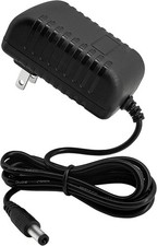 12Volt Power Supply 1.5A AC/DC Adapter 100-240V 50/60Hz to DC 12V Black