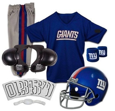 Casque de football en plastique pour jeunes New York Giants
