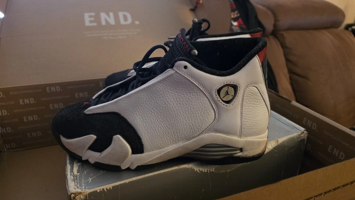 Air Jordan 14 オリジナル1998年製　85年製 Jordan 14 OG 1998 Black Toe - огромный выбор по лучшим ценам | eBay