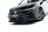 Maxton Design Frontlippe V.1 Passend FüR VW Golf Mk8 FL Schwarz Hochglanz