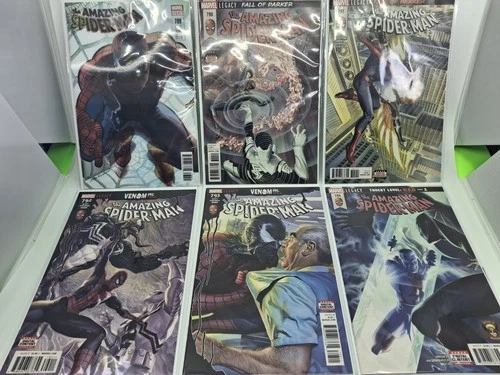 Amazing Spider-Man lot of 13 consecutive issues from #789–801.  #789 Lenticular