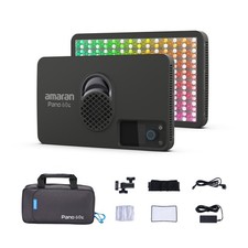 amaran Pano 60c Kit,Compact 60W RGBWW Full Color Panel Light,Support USB-C PD...