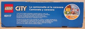 LEGO 60117 CITY Van & Caravan Factory Sealed