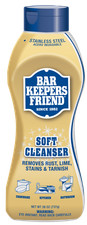 Bar Keepers Friend Soft Cleanser, All-Purpose Cleaner, 26 oz Bottle, Citrus