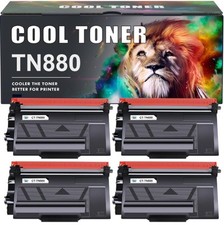 4x Compatible With Brother TN880 TN-880 Toner HL-L6200DW MFC-L6700DW DCP-L6600DW