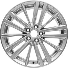 New 17 X 7 5x100 Silver Wheel Rim 2012-2016 For Subaru Impreza 28111fj020