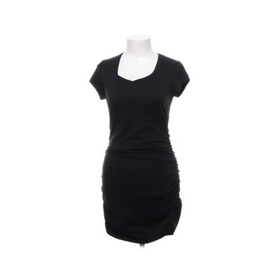 Shein, Kleid, Größe: 36, Schwarz, Baumwolle/Elasthan, Einfarbig, Damen #D1m