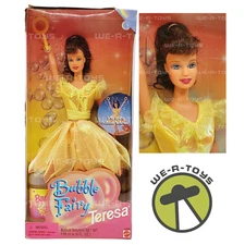 Barbie Bubble Fairy Teresa Spinning Bubble Wand Doll 1998 Mattel #22089 NEW