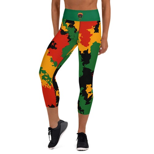 Leggings capri de yoga camuflados Rastaman - Imagen 10 de 20