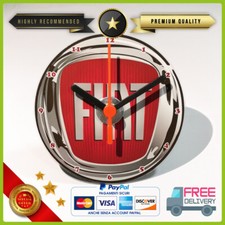 OROLOGIO DA TAVOLO FIAT a lancette CD DVD mensola parete GADGET idea regalo