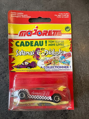 MAJORETTE série 200 SATANAS DIABOLO NEUF SOUS BLISTER LAMBORGHINI A2 - Afbeelding 1 van 2
