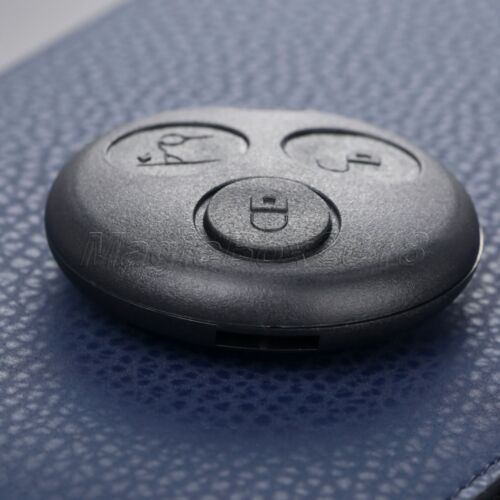 Für Smart Benz Fortwo Roadster Fernbedienung 3 Tasten Schlüsselhülle Etui Anhänger ungeschnittene Klinge - Bild 1 von 10