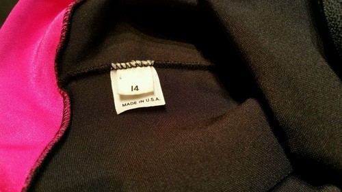 DIVE MASTER Pink & Black Full Water Ski Triathlon Scuba Wet Suit Women's Sz 14 - Picture 3 of 5