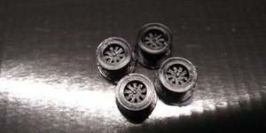 4-Tru-Spoke-Black-Schaper-Stomper-4x4-Truck-RIMS-3D-Printed-see-desc