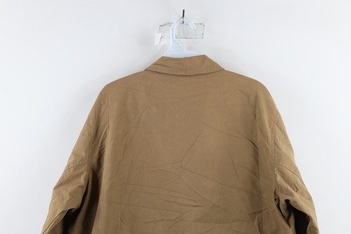Vintage Volcom Stone Mens Size Large Faded Surf Skateboard Bomber Jacket Brown - Picture 14 of 15