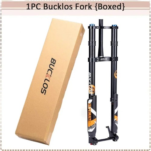 Ebike Fat Bike Inverted Air Suspension Fork 20/26Inch Travel 180mm E-bike Parts - Picture 6 of 18