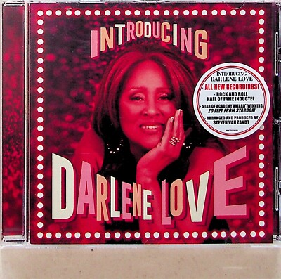 DARLENE LOVE Introducing CD (2015 NM) Bob B. Soxx/The Echoes/Blossoms Legend