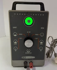 Heathkit Model IT-22 Capacitor Tester Capaci Tester Powers Up