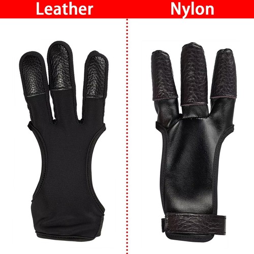 Archery Gloves Fingers Tabs Three Finger Protected Design Archery Finger tab