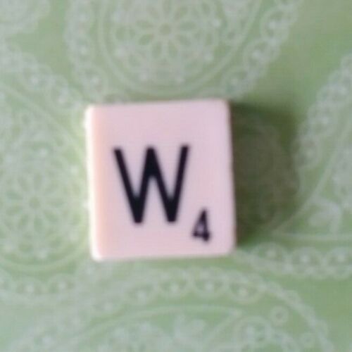 VINTAGE SCRABBLE TILES - Replacement, Craft Scrapbooking, Jewellery making - Picture 24 of 25