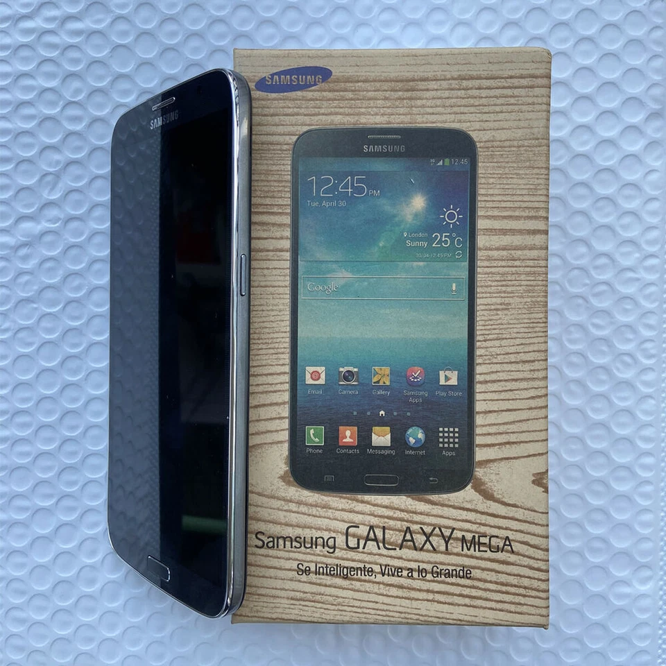 Teléfono inteligente Samsung Galaxy Mega 6.3 I9200 16 GB 1.5 GB RAM 8 MP desbloqueado nuevo sellado Foto 4 de 4