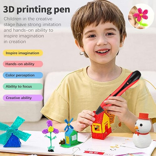 3D-Druckstift mit 120ft PLA-Filamen & Etui, 3D-Stifte für Kinder & Erwachsene - Bild 53 von 56
