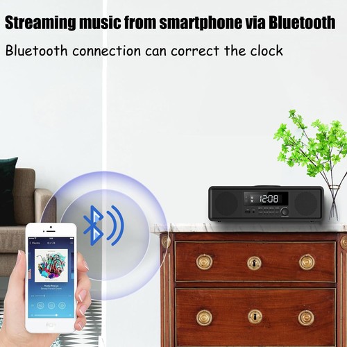 Stereoanlage Kompaktanlage Home-CD-Stereosystem Radio CD-Player mit Bluetooth... - Bild 3 von 8
