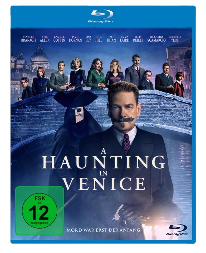 A Haunting in Venice (2023)[Blu-ray/Neu/OVP] Kenneth Branagh als Hercule Poirot - Bild 2 von 4