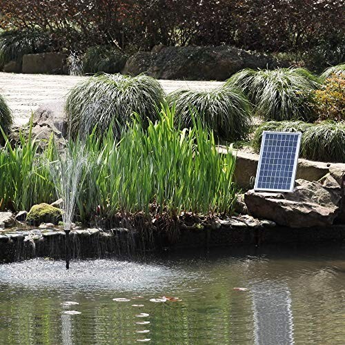 AEO Solar Water Pump Kit:DC 370GpH Water Pump with 20W Solar Panel - Picture 7 of 8