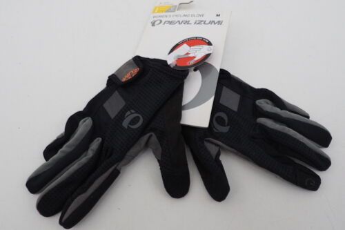 New! Pearl Izumi Women's Elite Gel FF Cycling  Glove Black/Gray Size Medium - Afbeelding 1 van 3