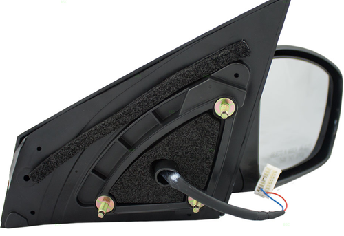 NEW WHITE fits 2011-2014 Hyundai Sonata Passenger Right Side Mirror Non Heated - Picture 5 of 6