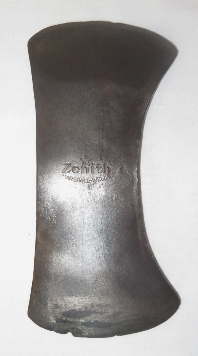 Zenith Marshall Wells Star Stamped Double Bit Axe Head | eBay