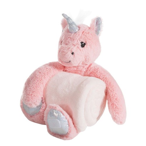 SET Plüschtier Baby Kuscheldecke Decke Kuscheltier Stofftier Schmusedecke 100x75 - Bild 20 von 25